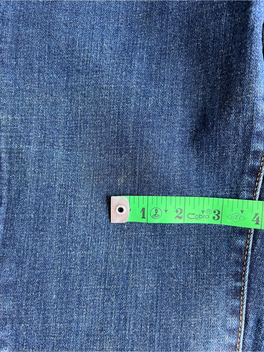 LEVI’S Slight Curve Mid-Rise Classic Bootcut Blue Denim Jeans 2/26 Dark Wash - Picture 11 of 11